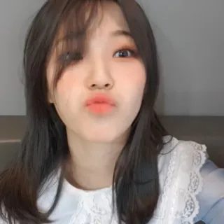 🧸 wanita, potret, asia, gadis, selfie, kecantikan telegram sticker