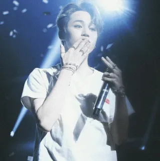 🔖 Jimin Jimin, K-Pop, cantante, BTS, música, concierto telegram sticker