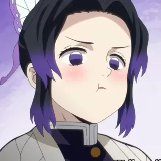 🧬 Shinobu Kocho Demon Slayer Anime, Demon Slayer, Shinobu Kocho, Manga telegram sticker