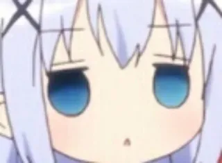 😶 Anime, Mignon, Manga, Chibi, Kawaii, Personnage, Fille whatsapp sticker