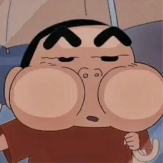 🍠 Shin-chan Crayon Shin-chan kartun, anime, Crayon Shin-chan, Shin-chan, lucu, karakter telegram sticker
