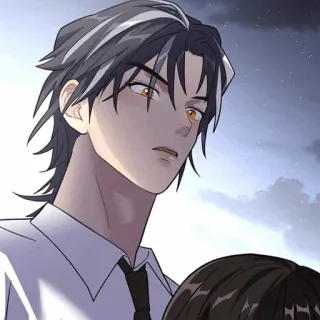 🌑 anime, manga, character, man telegram sticker