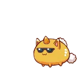 👋 cartoon, sunglasses, animal, cute, character, illustration telegram sticker