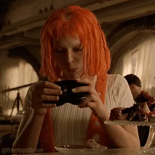 🤨 Leeloo The Fifth Element telegram sticker
