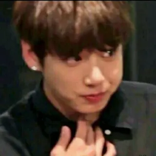 🙁 Jungkook kpop, cantante, ídolo, gracioso, cara, bts whatsapp sticker