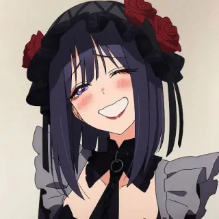 😄 Marin Kitagawa My Dress-Up Darling Anime, Manga, Fille, Sourire, Marin Kitagawa, My Dress-Up Darling telegram sticker