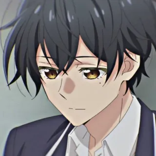😞 Anime, Junge, Charakter, Manga telegram sticker