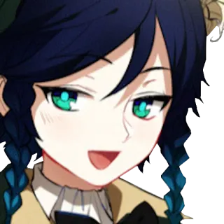 😏 Venti Genshin Impact Anime, Genshin Impact, Venti, Personagem, Video game telegram sticker