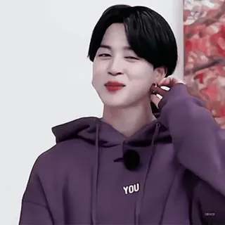 🩸 Jimin YOU kpop, jimin, bts, coréen, idol, chanteur, violet telegram sticker