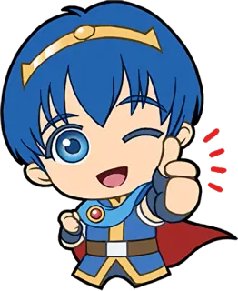 Fire Emblem Link Stickers :: @line_stickers whatsapp stickers