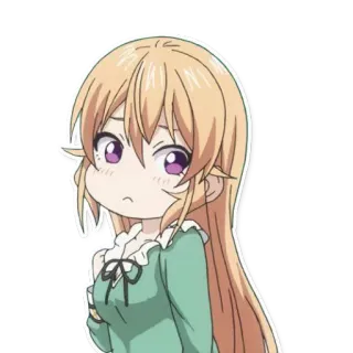 😳 anime, girl, cartoon, cute, manga telegram sticker