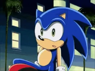 🤷‍♂ Sonic cartoon, sonic the hedgehog, sonic, blue hedgehog, hedgehog telegram sticker