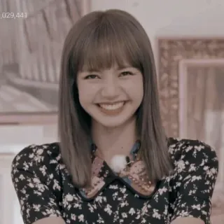 🖤 Lisa Kpop, Lisa, piosenkarka, uśmiech, Blackpink telegram sticker