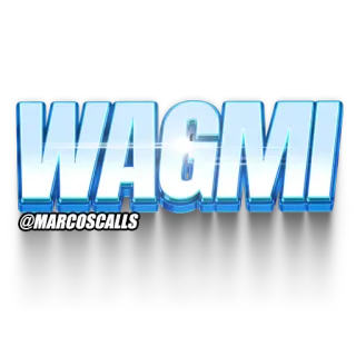 🤑 WAGMI WAGMI, cryptocurrency, success, meme, internet slang telegram sticker