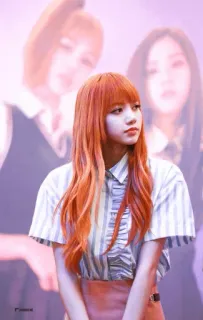 🍁 Lisa K-pop, cantante, Lisa, Blackpink, celebrità, ragazza, donna telegram sticker