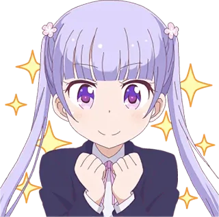NEW GAME! 2 • @AnimeCrunch_Stickers whatsapp stickers