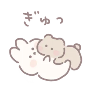 🍼 枕头 słodkie, zwierzę, sen, poduszka, chomik, kawaii telegram sticker