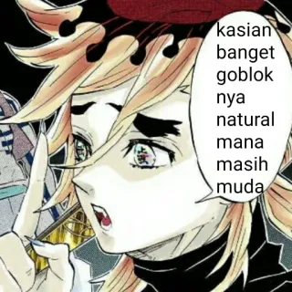 ⛓️ Doma Demon Slayer kasian banget goblok nya natural mana masih muda Anime, Demon Slayer, Manga, Douma, Beleidigung, Goblog telegram sticker