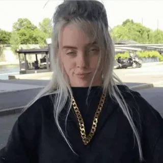🕸 Billie Eilish Billie Eilish, Sängerin, Musiker, Promi, Popstar, Nachwuchskünstler telegram sticker