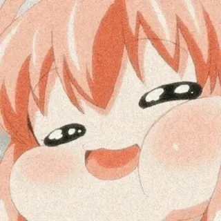 ♥️ アニメ, かわいい, マンガ, 漫画, ちびキャラ telegram sticker