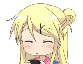 😑 Anime, Chibi, Süß, Cartoon, Mädchen telegram sticker