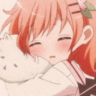🥯 Anime, Gato, Fofo, Garota telegram sticker