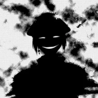 🗡 Horror, Dunkel, Schatten, Gruselig, Silhouette telegram sticker