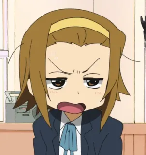 🌟 anime, girl, cartoon, expression, cute, kawaii telegram sticker