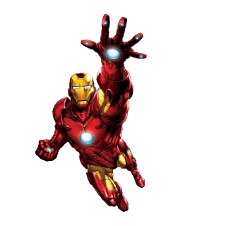 🤖 Iron Man アイアンマン, マーベル, スーパーヒーロー, アベンジャーズ, トニー・スターク telegram sticker