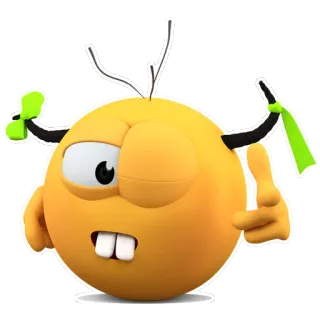 😉 อีโมจิ, เมา, ตลก, ตัวละคร telegram sticker