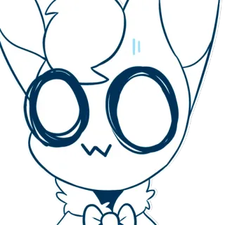 😳 Dibujos animados, Animal, Personaje, Mono, Arte digital telegram sticker