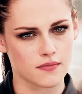 😌 kristen stewart, actress, celebrity, portrait, face telegram sticker