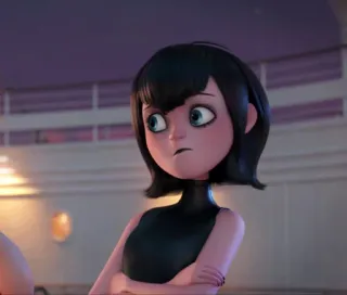 🕷 Mavis Dracula Hotel Transylvania Cartoon, Vampir, Mädchen, Animation, Film telegram sticker