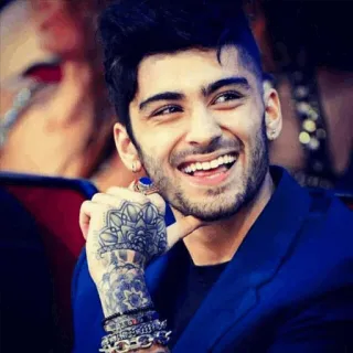 😂 Zayn Malik pop star, singer, celebrity, tattoo, one direction telegram sticker