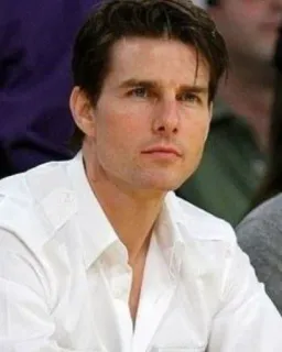 ✖ Tom Cruise actor, celebridad, hombre, retrato telegram sticker