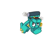🤔 Frankenstein's monster monster, halloween, frankenstein, cartoon telegram sticker