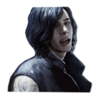 😛 V Devil May Cry 5 Devil May Cry, Devil May Cry 5, Videospiel, V telegram sticker