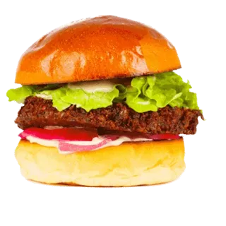 🍔 burger, food, sandwich, lettuce, tomato, onion, mayonnaise telegram sticker