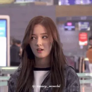 ❣ Nancy ig: @nancy._.momolnd Frau, Person, Promi, IG, Instagram, Nancy telegram sticker