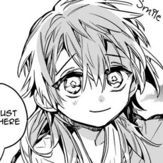 📦 Smile JUST HERE Anime, Manga, Lächeln, Junge, Glücklich whatsapp sticker