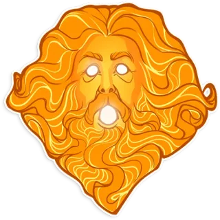 Alan Moore telegram stickers