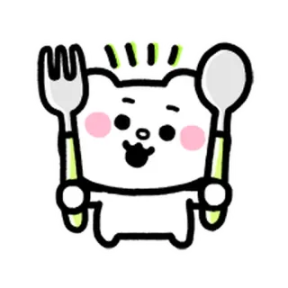 Baby Betakkuma  Cute Emoji @moe_sticker_bot telegram stickers