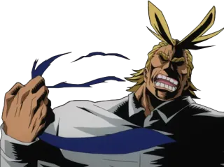 🙏 All Might My Hero Academia Anime, My Hero Academia, All Might, Héroe telegram sticker