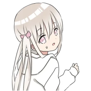 😅 Anime, Dibujos animados, Lindo, Chica, Kawaii, Manga telegram sticker