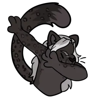 Nerds Dabbing telegram stickers