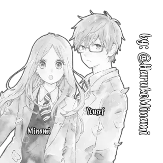 Hibi ChouChou Pack 🌸 @HarukoMinami telegram stickers