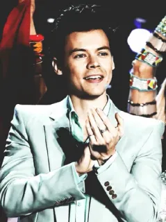 💷 Harry Styles Harry Styles, chanteur, célébrité, pop star, One Direction telegram sticker