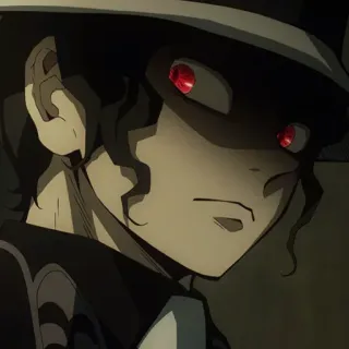 🎏 Muzan Kibutsuji Demon Slayer アニメ, 鬼, 悪役, 無惨, 鬼滅の刃, キャラクター telegram sticker