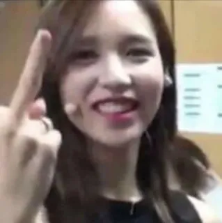 😌 middle finger, offensive, gesture, woman telegram sticker