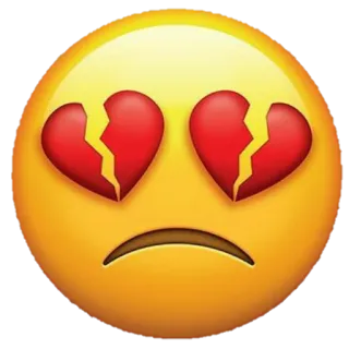 ✨ emoji, triste, coeur brisé, chagrin d'amour, émotionnel telegram sticker